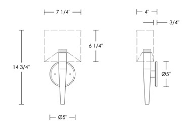 City Sconce ADA